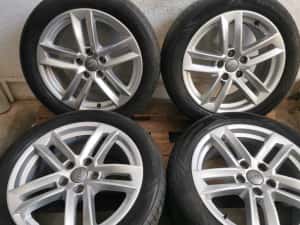 Jante Originale Audi A4 B8 / B9 .R 17 .cu anvelope de vara — miniatura 2