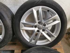Jante Originale Audi A4 B8 / B9 .R 17 .cu anvelope de vara — miniatura 4