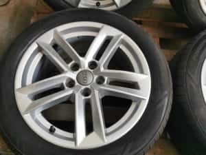 Jante Originale Audi A4 B8 / B9 .R 17 .cu anvelope de vara — miniatura 6