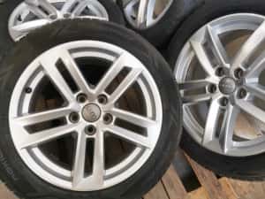 Jante Originale Audi A4 B8 / B9 .R 17 .cu anvelope de vara — miniatura 9