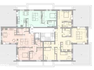 Penthouse 2 terase 32 mp 107 mp utili fiecare zona Turnisor Sibiu — miniatura 4