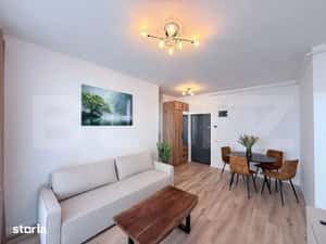 Apartament modern, la cheie, garaj, 44 mp, terasa de 11 mp, zona Centr — miniatura 3