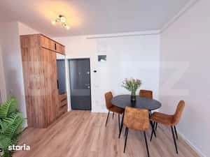 Apartament modern, la cheie, garaj, 44 mp, terasa de 11 mp, zona Centr — miniatura 5