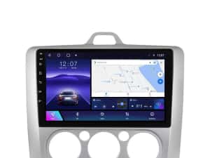 Navigatie Android 14 Ford Focus 2 2004-11 Waze YouTube CarPlay CAMERA — miniatura 3