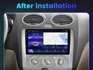 Navigatie Android 14 Ford Focus 2 2004-11 Waze YouTube CarPlay CAMERA — miniatura 5