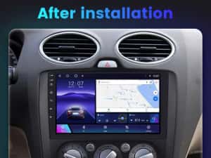 Navigatie Android 14 Ford Focus 2 2004-11 Waze YouTube CarPlay CAMERA — miniatura 8