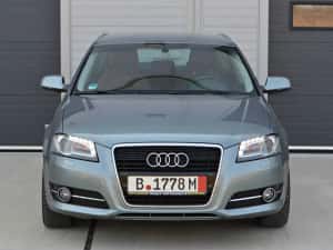 Audi A3 Facelift 1.4 TFSI Benzina 122cp Fabr. 2011 Interior Piele Rosu Xenon Navy Clima 208.000km — miniatura 3