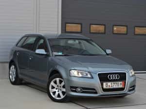 Audi A3 Facelift 1.4 TFSI Benzina 122cp Fabr. 2011 Interior Piele Rosu Xenon Navy Clima 208.000km — miniatura 4