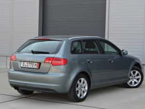 Audi A3 Facelift 1.4 TFSI Benzina 122cp Fabr. 2011 Interior Piele Rosu Xenon Navy Clima 208.000km — miniatura 6