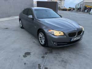 BMW F10 520d Automat,Navi mare ,Night Vision,Piele ,accept orice verificare — miniatura 6
