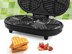 Aparat pentru facut gofre și vafe HEINNER NOU - 110 Lei — miniatura 4