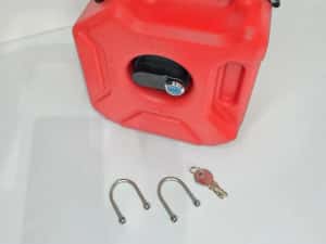 Canistra+suport prindere ATV/UTV/SSV/Offroad cu capacitatea de 3 litri — miniatura 2