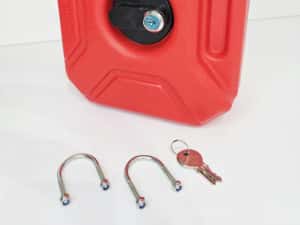 Canistra+suport prindere ATV/UTV/SSV/Offroad cu capacitatea de 3 litri — miniatura 4