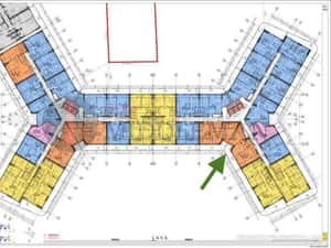 Apartament cu 3 camere I vedere catre lac I loc de parcare inclus