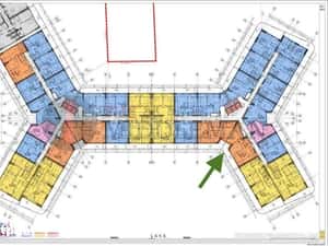 Apartament cu 3 camere I vedere catre lac I loc de parcare inclus — miniatura 6