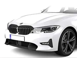 Set Grile Duble M Style Radiator Bara Negru Lucios Bmw Seria 3 G20 G21 2019-2022, NOI — miniatura 10