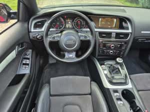 Audi A5 Cabrio 2014 2 L 177cp Climatronic Jante 19 S-Line interior exterior — miniatura 3