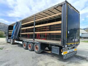 KRONE Semiremorca vagon prelata sasiu Standard  385/65/22.5 / Variante Schimb