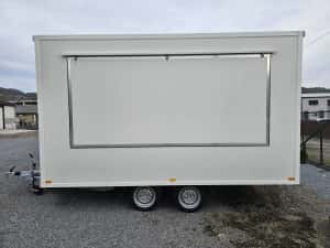 Rulota comerciala,FAST FOOD, FOOD TRUCK! L->4M ,2 AXE - PE STOC ! — miniatura 5