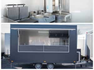 Rulota comerciala,FAST FOOD, FOOD TRUCK! L->4M ,2 AXE - PE STOC ! — miniatura 8