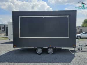Rulota comerciala,FAST FOOD, FOOD TRUCK! L->4M ,2 AXE - PE STOC ! — miniatura 10