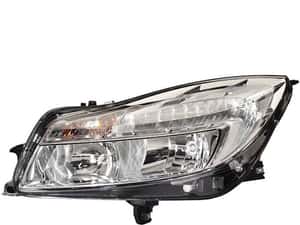 Far Opel Insignia (G09), 09.2008-12.2013, stanga/dreapta, electric, cu lumini de zi, tip bec H1+H7, cu motoras, Depo — miniatura 3