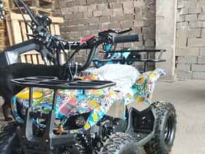 Atv Quad adus din Germania pentru copii cu motor pe benzina 49 cc — miniatura 1