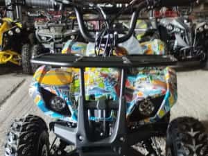 Atv Quad adus din Germania pentru copii cu motor pe benzina 49 cc — miniatura 5