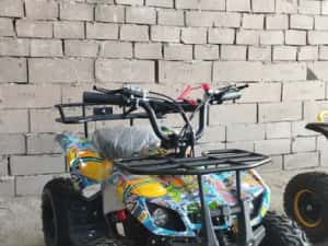 Atv Quad adus din Germania pentru copii cu motor pe benzina 49 cc — miniatura 7