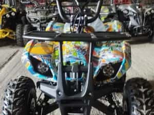 Atv Quad adus din Germania pentru copii cu motor pe benzina 49 cc — miniatura 10