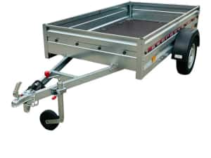 Remorca 750 kg Valahia Max 235x125x34 cm cu Sasiu Ranforsat