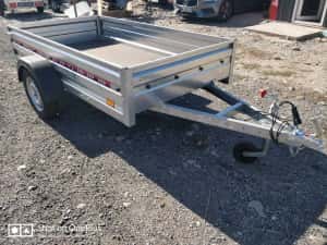 Remorca 750 kg Valahia Max 235x125x34 cm cu Sasiu Ranforsat — miniatura 4