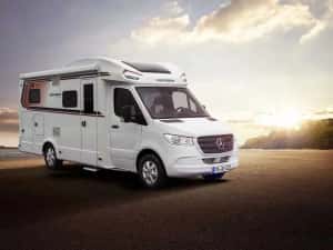 Inchiriere autorulota Weinsberg Mercedes automata, model 2023, 4 locuri, AC, solar