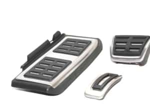 Set pedale inox + Footrest transmisie automata DSG VW Passat B8, Skoda