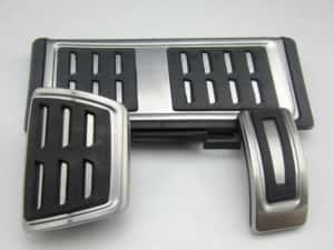 Set pedale inox + Footrest transmisie automata DSG VW Passat B8, Skoda — miniatura 3