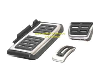 Set pedale inox + Footrest transmisie automata DSG VW Passat B8, Skoda — miniatura 6