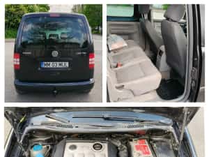 Vw Caddy Life 1.9 Tdi 2008 5 Locuri Taxe si Fiscal La Zi  Fara Rugină — miniatura 7