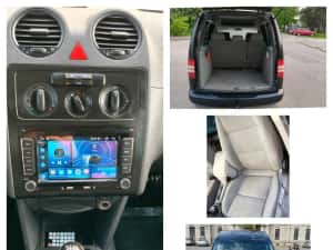 Vw Caddy Life 1.9 Tdi 2008 5 Locuri Taxe si Fiscal La Zi  Fara Rugină — miniatura 8