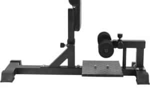 Bancă pentru genuflexiuni Sissy Squat Trainer, Negru — miniatura 10