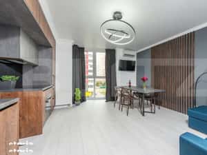 Apartament 2 camere, living cu bucatarie open space, balcon – 50 mp — miniatura 2