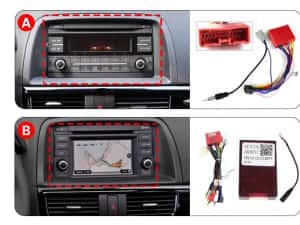 NAVIGATIE Android 14 Mazda CX-5 2011-2017 1/8 Gb Waze CarPlay + CAMERA — miniatura 4