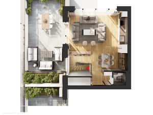 HILS Sunrise Duplex cu 3 camere tip 2