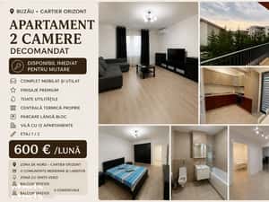 Apartament Premium 2 camere de închiriat ,Cartier Orizont, Buzău — miniatura 2