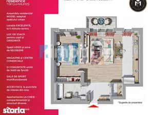 Apartament cu 2 camere + balcon si boxa, Targu Mures — miniatura 6