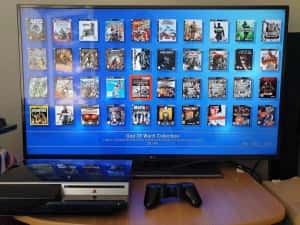 PS3 modat CFW 500 GB + 65 jocuri (GTA V, Red Dead, God of War, NFS) — miniatura 3