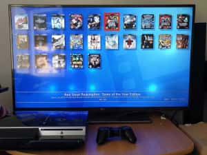PS3 modat CFW 500 GB + 65 jocuri (GTA V, Red Dead, God of War, NFS) — miniatura 4