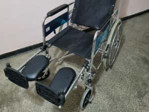 Scaun rulant pntru persoane cu dizabilitati, cu spatar rabatabil — miniatura 3