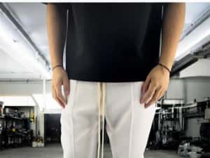 Pantaloni Casual/Eleganti cu sireturi lungi! Calitate premium! — miniatura 4