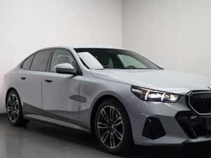 BMW 520 Berlină Diesel 197 cp, 41.300 km, Gri — miniatura 3