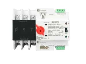 ATS 125A 2P panouri fotovoltaice, retea, generator, comutator automat — miniatura 3